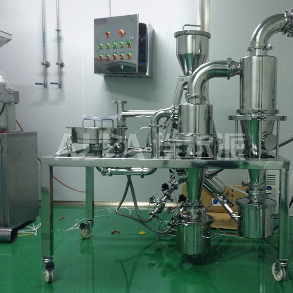 吉林省某制藥公司原料藥氣流粉碎生產線